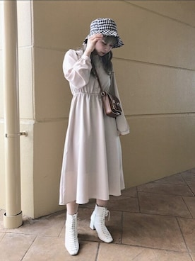 WEGOさん（レディース・155cm）の冬コーディネート