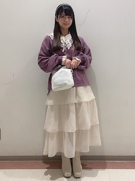 WEGOさん（レディース・158cm）の冬コーディネート