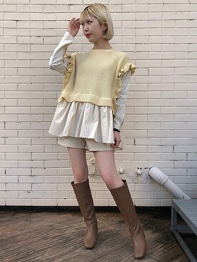 WEGOさん（レディース・163cm）の冬コーディネート