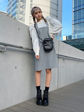 WEGOさん（レディース・158cm）の冬コーディネート