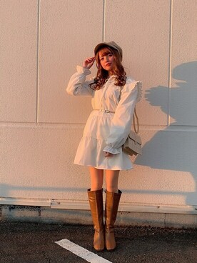 WEGOさん(レディース・154cm)の冬コーディネート