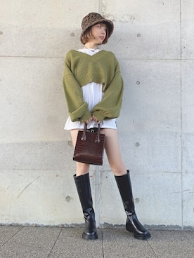 WEGOさん（レディース・157cm）の冬コーディネート