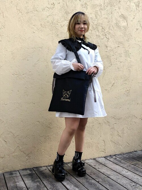 Wego Wego Staff Sanrioのトートバッグを使ったコーディネート Wear
