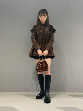 WEGOさん（レディース・165cm）の冬コーディネート