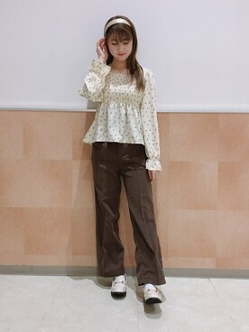 WEGOさん（レディース・155cm）の冬コーディネート