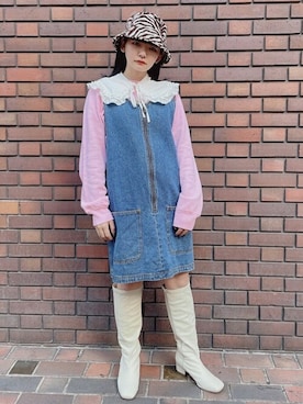 WEGOさん（レディース・148cm）の冬コーディネート