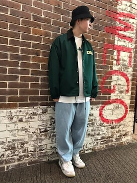 「WEGO（ウィゴー）のアイテム（ブルゾン）」を使った、WEGOさん（メンズ・170cm）の冬コーディネート