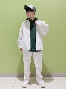 「WEGO（ウィゴー）のアイテム（その他アウター）」を使った、WEGOさん（レディース・155cm）の冬コーディネート