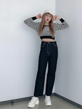 「WC（ダブル シー）のアイテム（その他トップス）」を使った、WEGOさん（レディース・166cm）の冬コーディネート