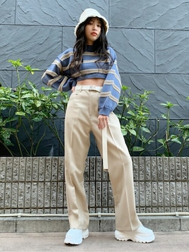 WEGOさん（レディース・160cm）の冬コーディネート