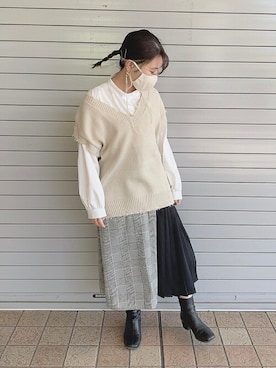 WEGOさん（レディース・150cm）の冬コーディネート