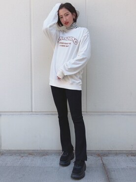 WEGOさん（レディース・158cm）の冬コーディネート