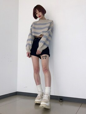 WEGOさん（レディース・155cm）の冬コーディネート