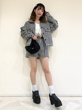 WEGOさん（レディース・161cm）の冬コーディネート