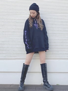 WEGOさん(レディース・148cm)の冬コーディネート