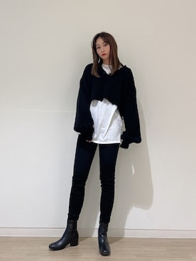 WEGOさん（レディース・160cm）の冬コーディネート