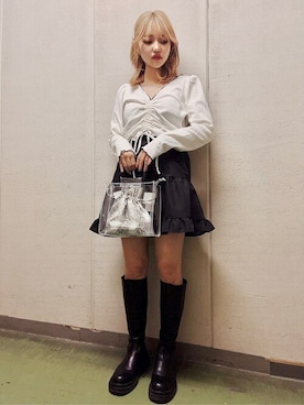 WEGOさん(レディース・153cm)の冬コーディネート