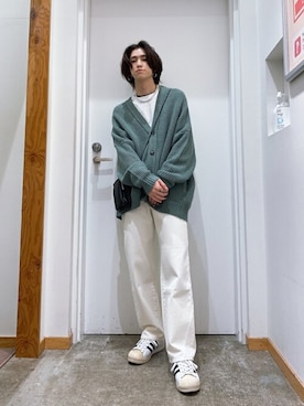 Wego Xs Lサイズ ハイウエストストレートパンツを使ったメンズ人気ファッションコーディネート Wear