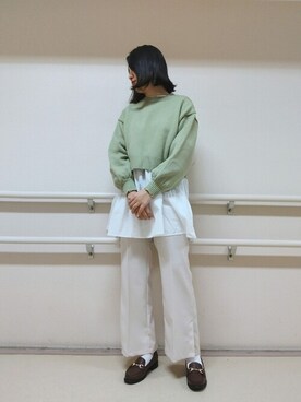 「ミニワンピ」｜WEGOさん（レディース・164cm）の春コーディネート