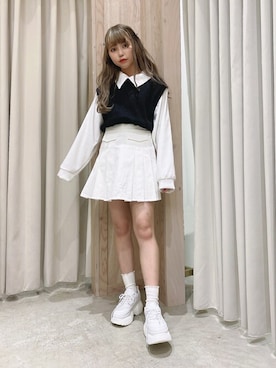 「WC（ダブル シー）のアイテム（ワンピース/ドレス）」を使った、WEGOさん（レディース・150cm）の春コーディネート