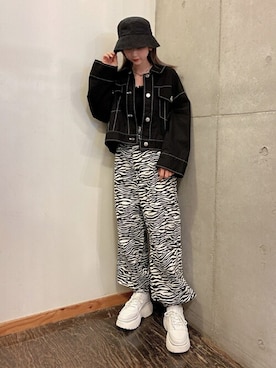 「WEGO（ウィゴー）のWEGO/ハトメベルト（ベルト）」を使った、WEGOさん（レディース・157cm）の春コーディネート