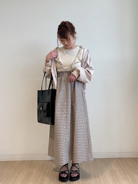 WEGOさん（レディース・156cm）の春コーディネート