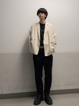 WEGOさん（メンズ・176cm）の春コーディネート