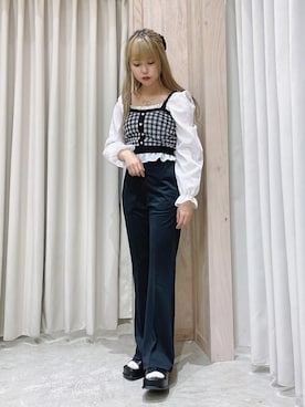 「WC（ダブル シー）のアイテム（Tシャツ/カットソー）」を使った、WEGOさん（レディース・150cm）の春コーディネート