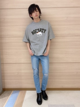 WEGOさん（メンズ・178cm）の春コーディネート