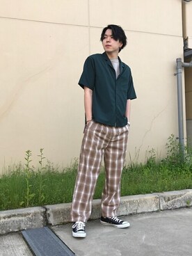 WEGOさん（メンズ・179cm）の春コーディネート