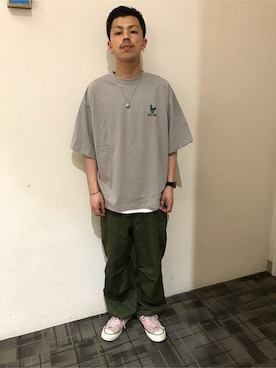 WEGOさん（メンズ・174cm）の春コーディネート