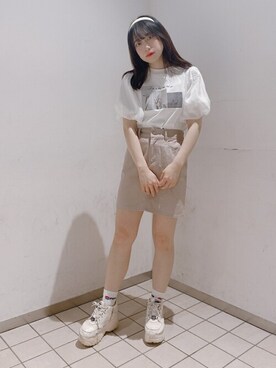 WEGOさん（レディース・154cm）の春コーディネート