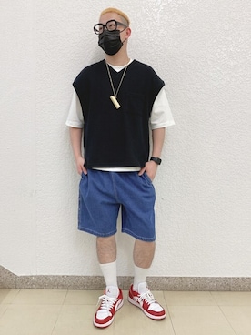 WEGOさん(メンズ・170cm)の春コーディネート