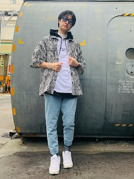 WEGOさん（メンズ・177cm）の春コーディネート