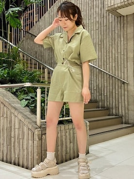 WEGOさん（レディース・156cm）の春コーディネート