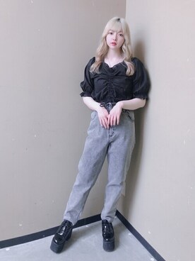 WEGOさん（レディース・154cm）の春コーディネート