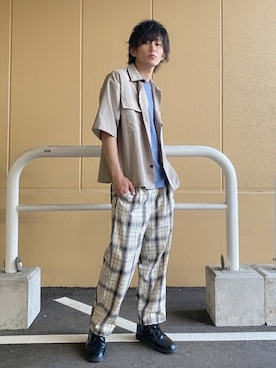 WEGOさん（メンズ・178cm）の春コーディネート