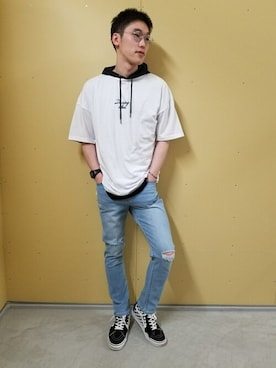 WEGOさん（メンズ・173cm）の春コーディネート