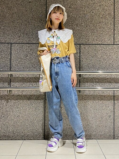 Wego Wego Staff Wegoのデニムパンツを使ったコーディネート Wear