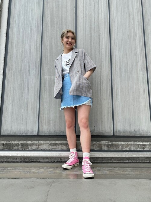 Wego Staffwegoさんのデニムスカートを使ったコーディネート Zozotown