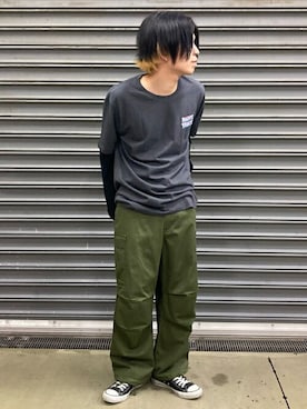 WEGOさん（メンズ・173cm）の春コーディネート