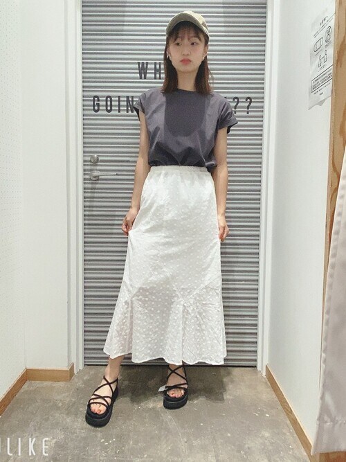 WEGO STAFFWEGO�����T�V���c/�J�b�g�\�[�uWEGO/2WAY�R�b�g���{�^���m�[�X���[�uT�V���c�iWEGO�b�E�B�S�[�j�v���g�����R�[�f�B�l�[�g