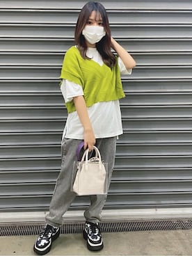 WEGOさん（レディース・153cm）の春コーディネート