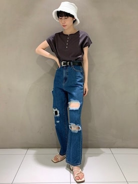 WEGOさん(レディース・155cm)の春コーディネート