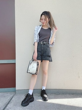 WEGOさん（レディース・156cm）の夏コーディネート