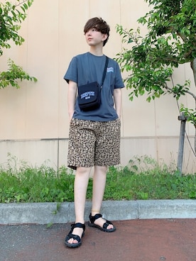 「WEGO（ウィゴー）のアイテム（シューズ）」を使った、WEGOさん（メンズ・170cm）の夏コーディネート