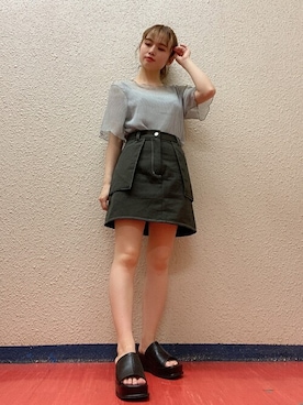 WEGOさん（レディース・149cm）の夏コーディネート