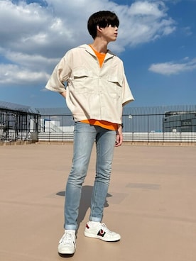 WEGOさん（メンズ・178cm）の夏コーディネート