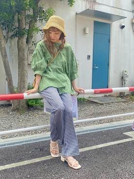 WEGOさん（レディース・157cm）の夏コーディネート