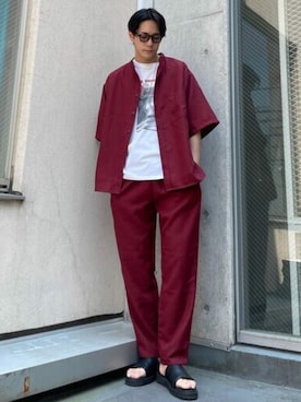 WEGOさん（メンズ・177cm）の夏コーディネート